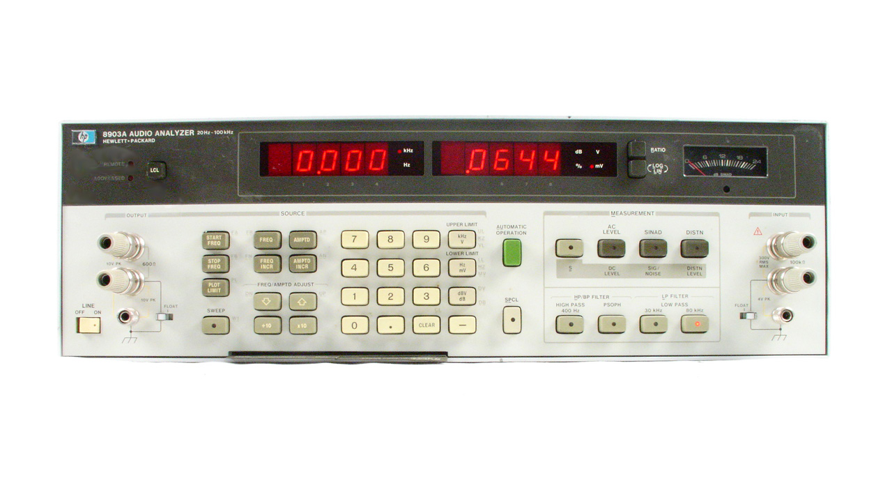 Agilent / HP 8903A for sale