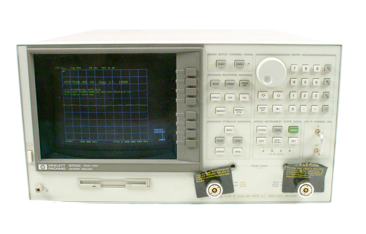 Similar product is Agilent / HP 8753D w/ opt 006