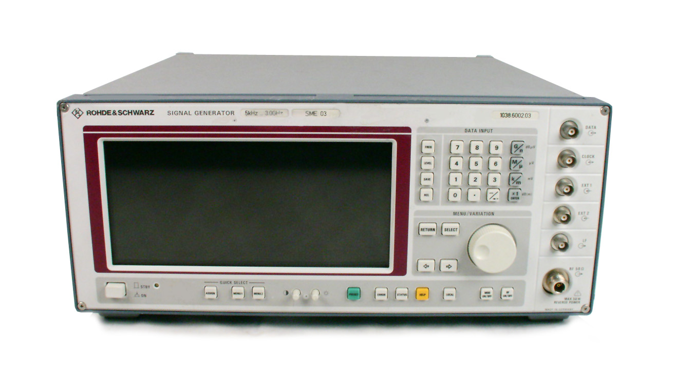 Similar product is Rohde & Schwarz SME06