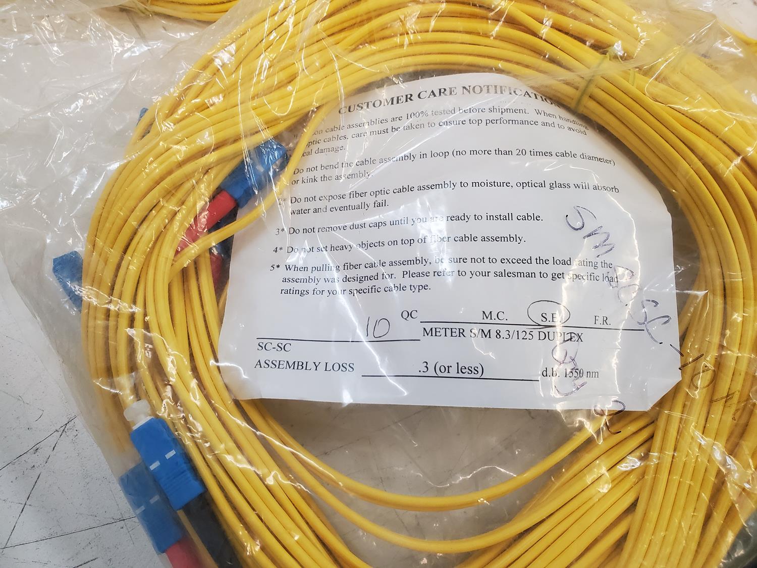 Similar product is AccuSource SC/UPC patchcord lot 2