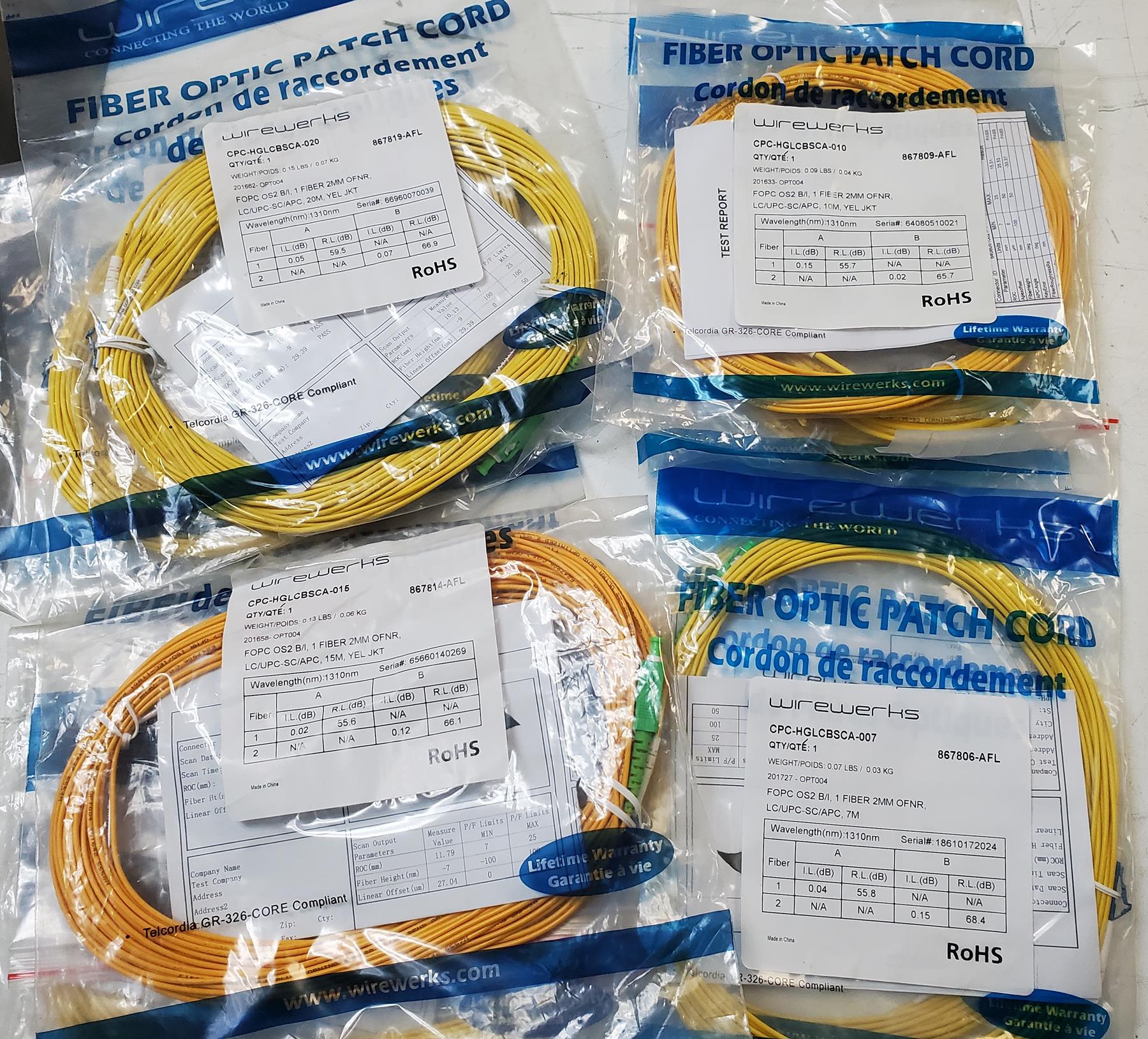 Similar product is AccuSource LC SC patchcord Mixed lot