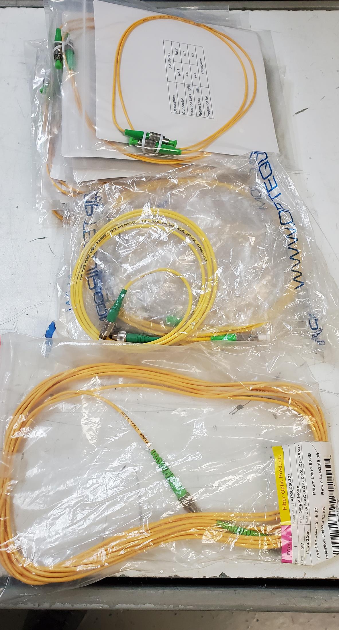 Similar product is AccuSource FC/APC patchcords