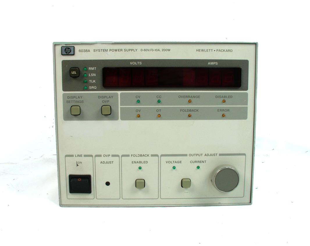 HP / Agilent 6038A for sale