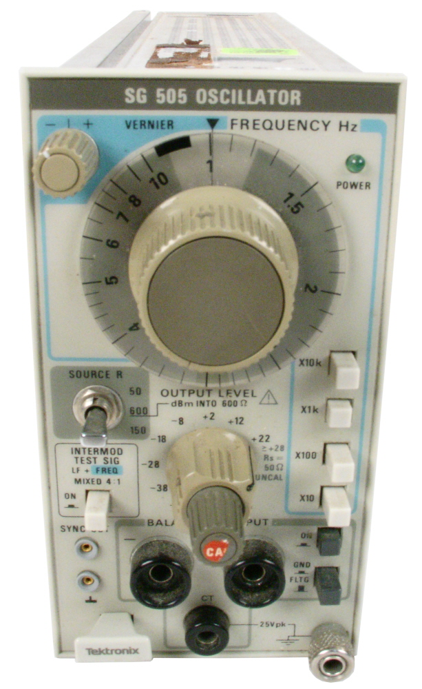 Similar product is Tektronix SG505 with Opt.02